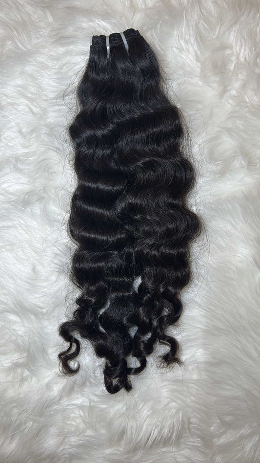 Raw Indian Curly Single Bundle